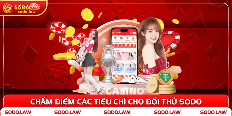 Chấm điểm các tiêu chí cho đối thủ SODO