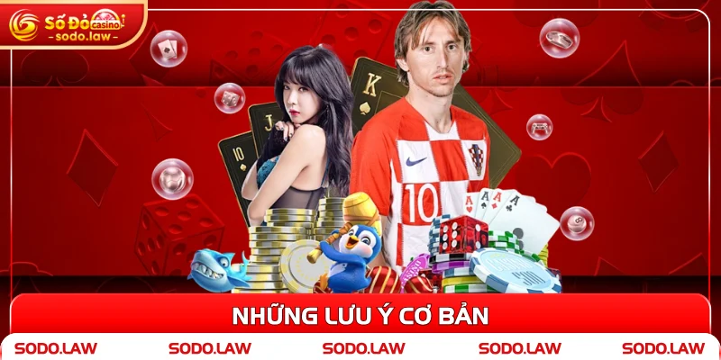 Những lưu ý cơ bản
