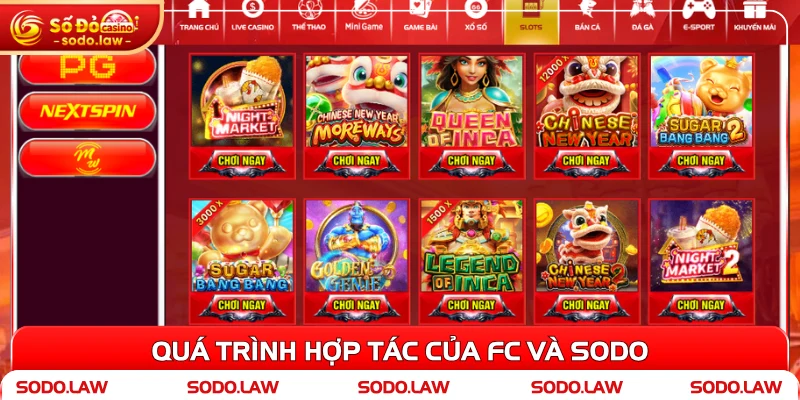 Quá trình hợp tác của FC và SODO