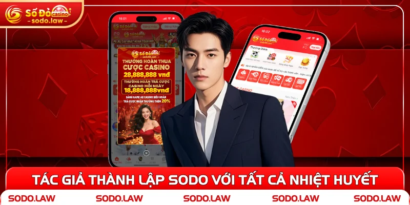 Tác giả thành lập SODO với tất cả nhiệt huyết