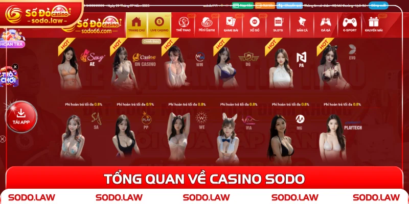 Tổng quan về casino SODO